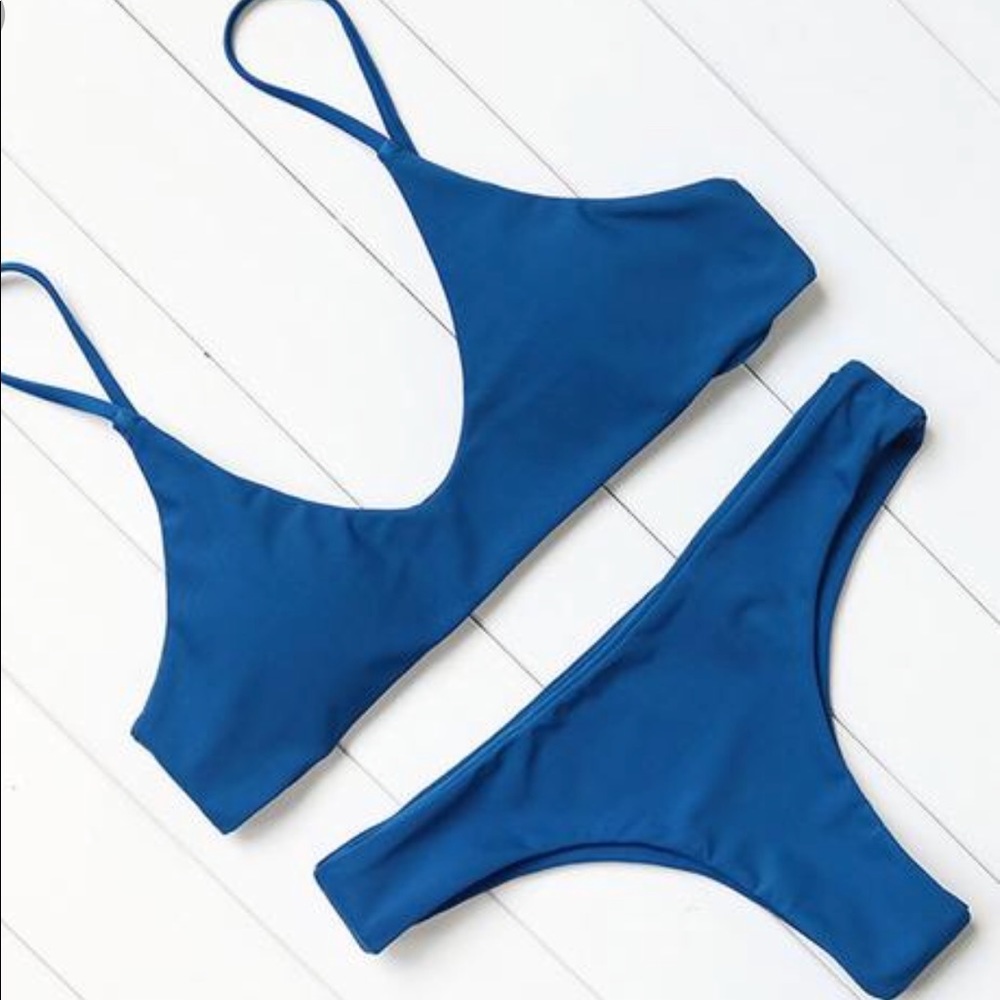 NWT BLUE ZAFUL SWIMSUIT SIZE S